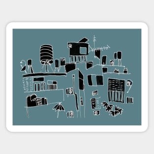 Urban Israel, Tel Aviv Architecture Sticker